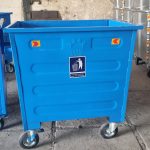 معرفی سطل زباله 1100 لیتری گالوانیزه